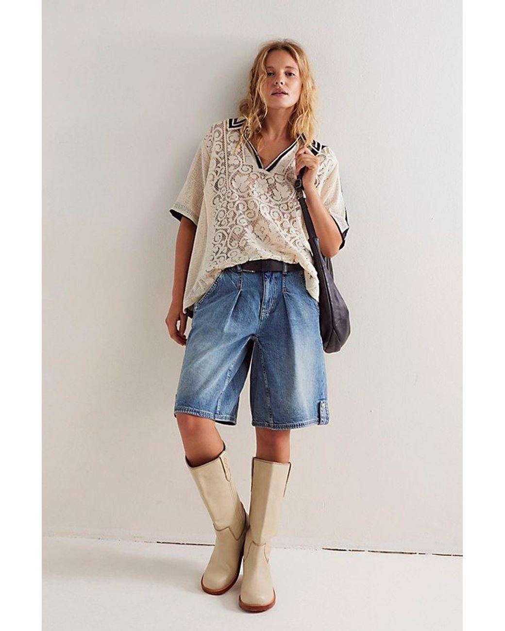Free People ★ We The Free Laced-Up Tee We The Free Dahlia Tee | Free People