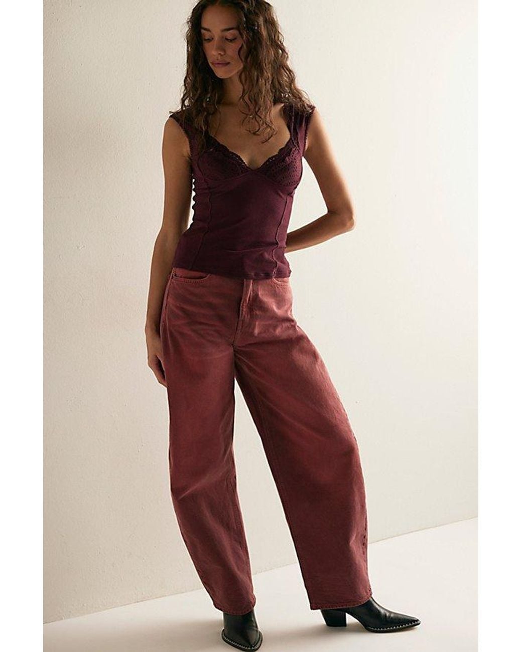 Intimately By Free People Brown Blush Hour Tee By
