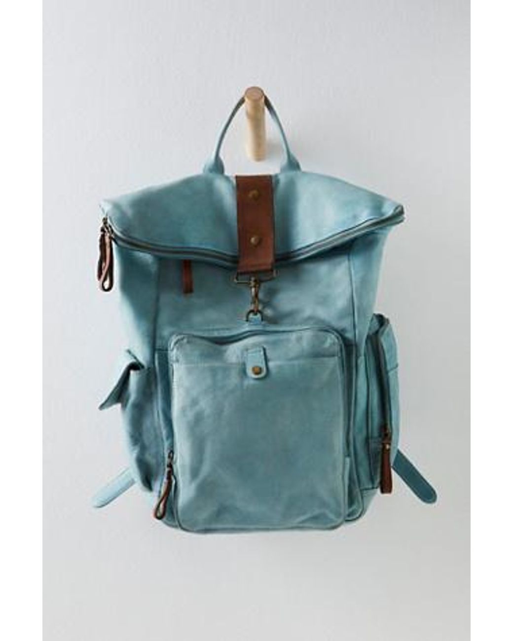 Free People Prep Patch Backpack Blue NWOT $128 Free People Movement Quilted Pack in Black – Versatile Boutique main image 4