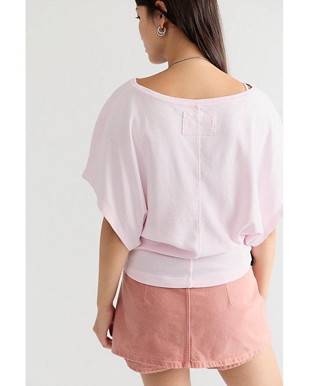 Free People Pink My Element Tee