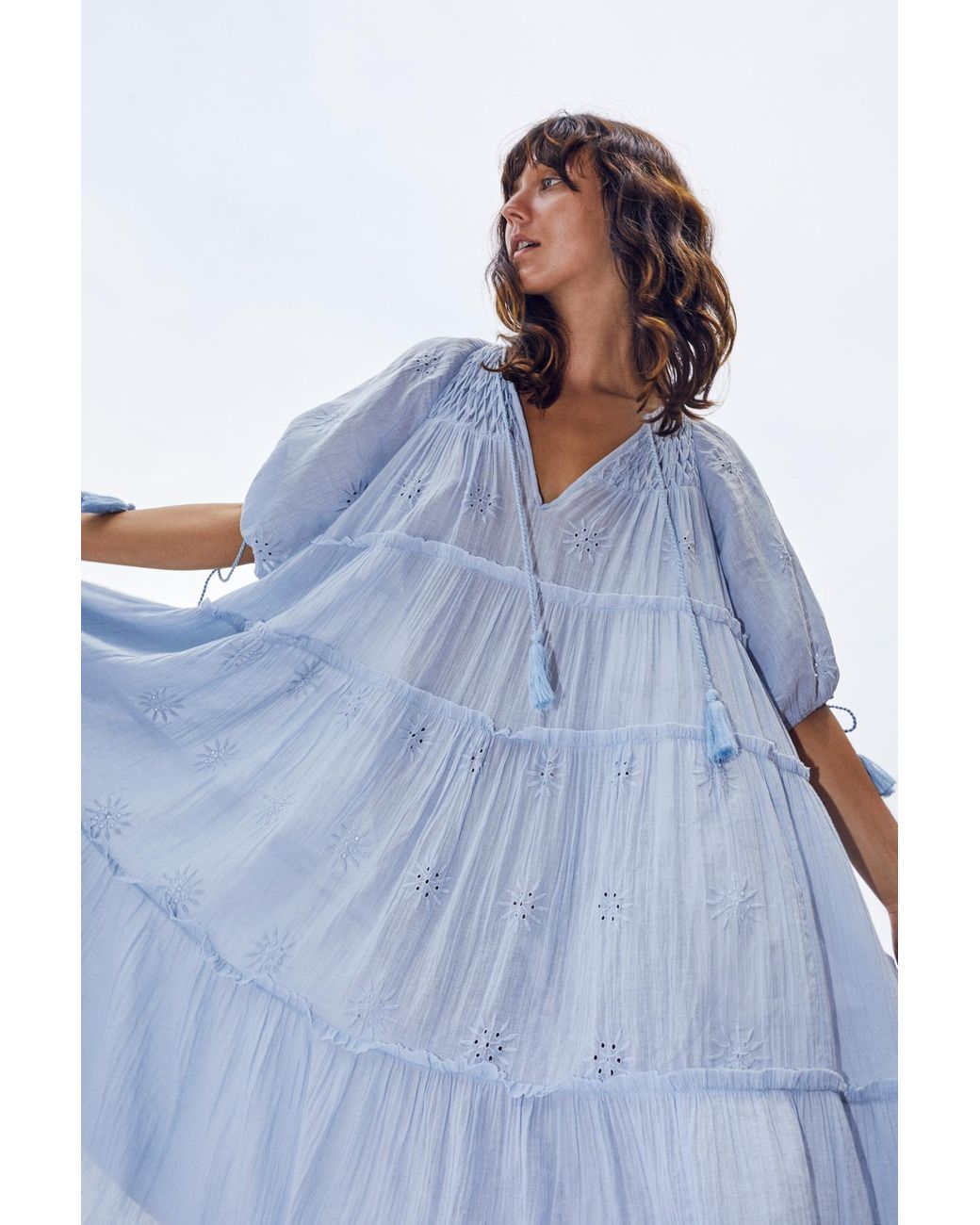 Free people celestial top skies midi dress