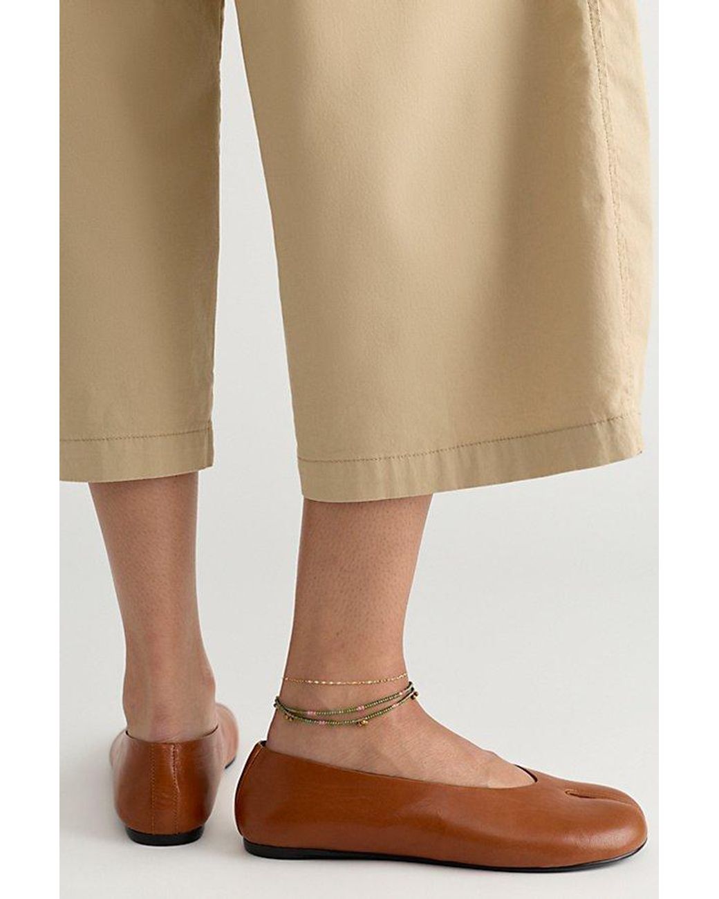 Jeffrey Campbell Natural Pit Lane Flats