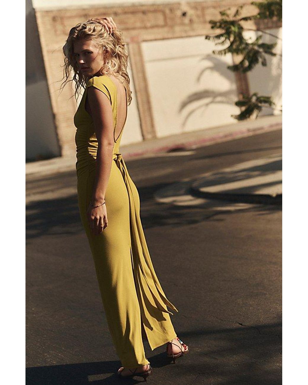 free-est Black Good Feels Cap-Sleeve Maxi Dress By
