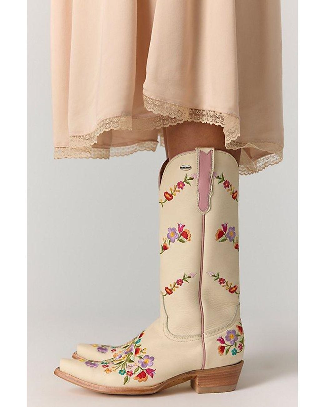 Mexicana Natural Midsommar Western Boots Shoe By