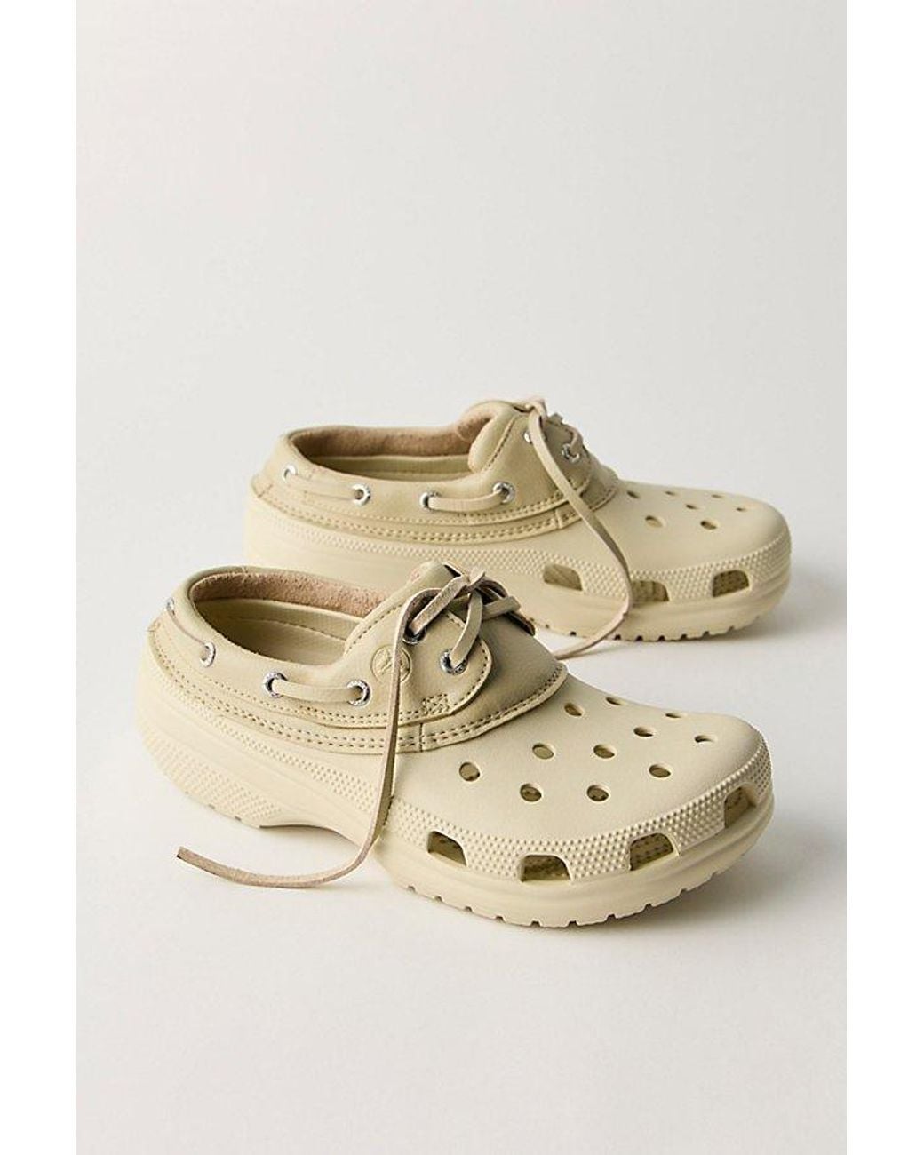 CROCSTM Metallic Classic Boat Shoes Shoe