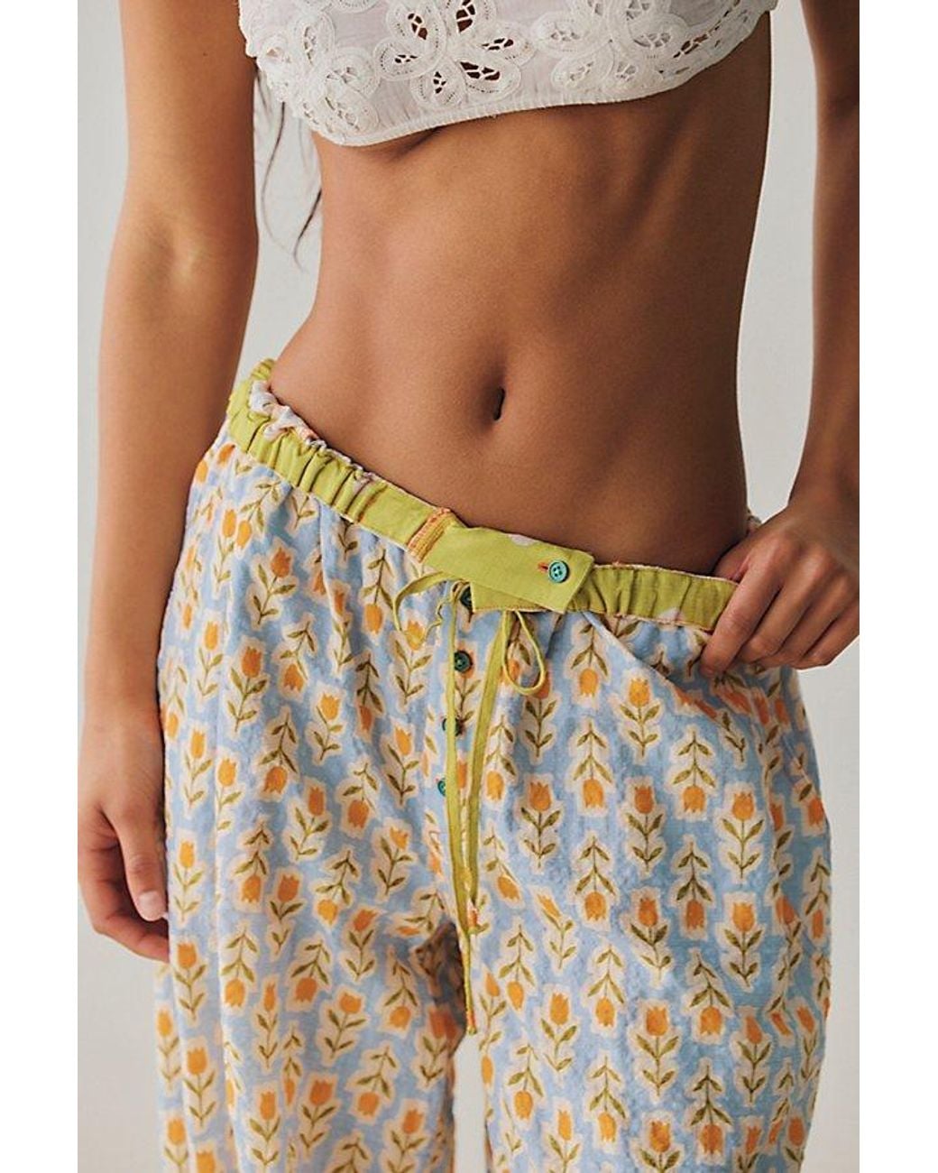 Free People Natural On Repeat Pyjama Trousers By