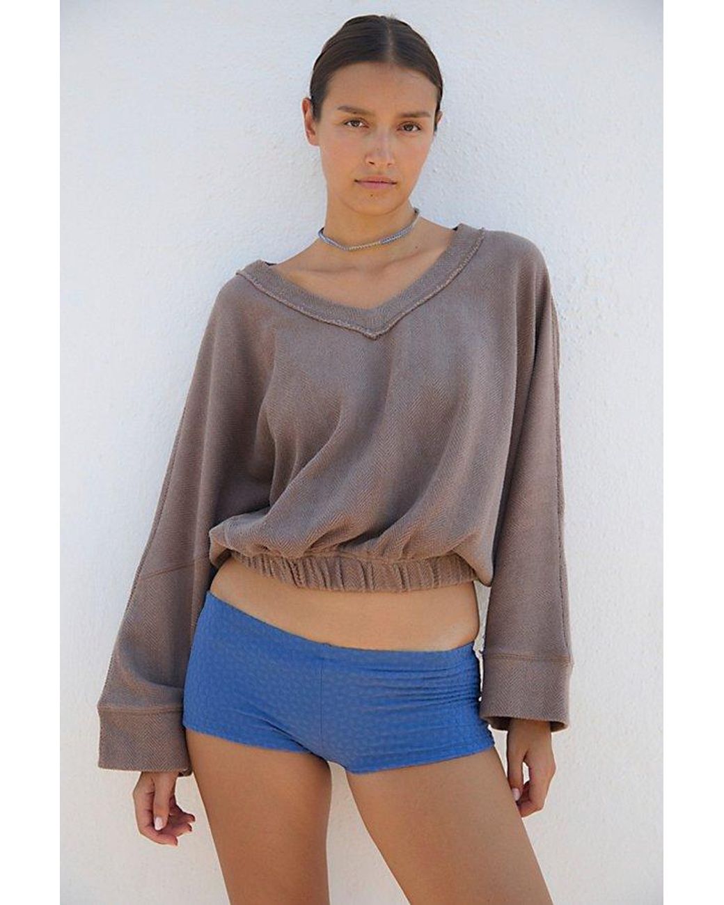 free-est Multicolor Brb Solid Pullover By