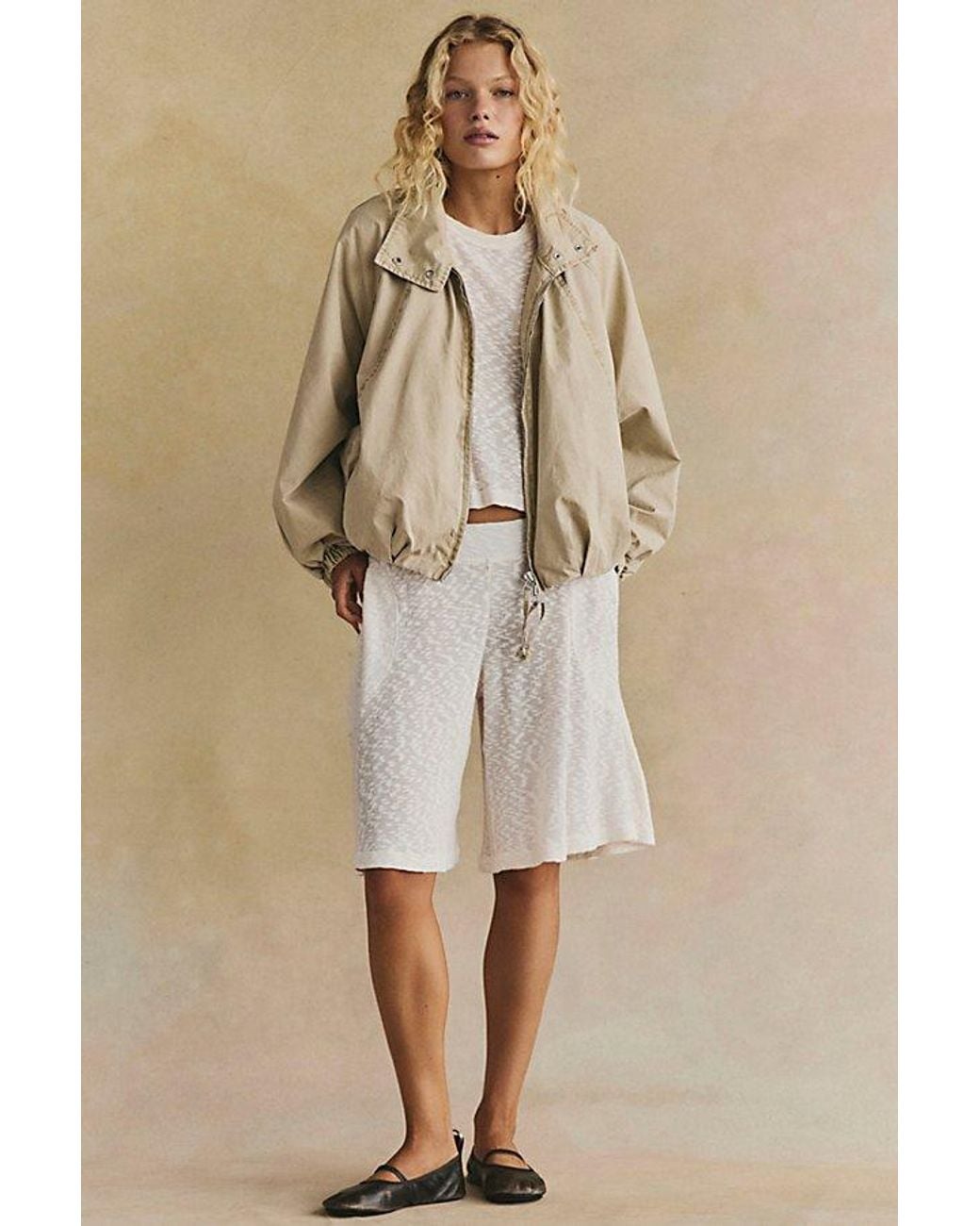 Free People Natural Zinnia Short Set