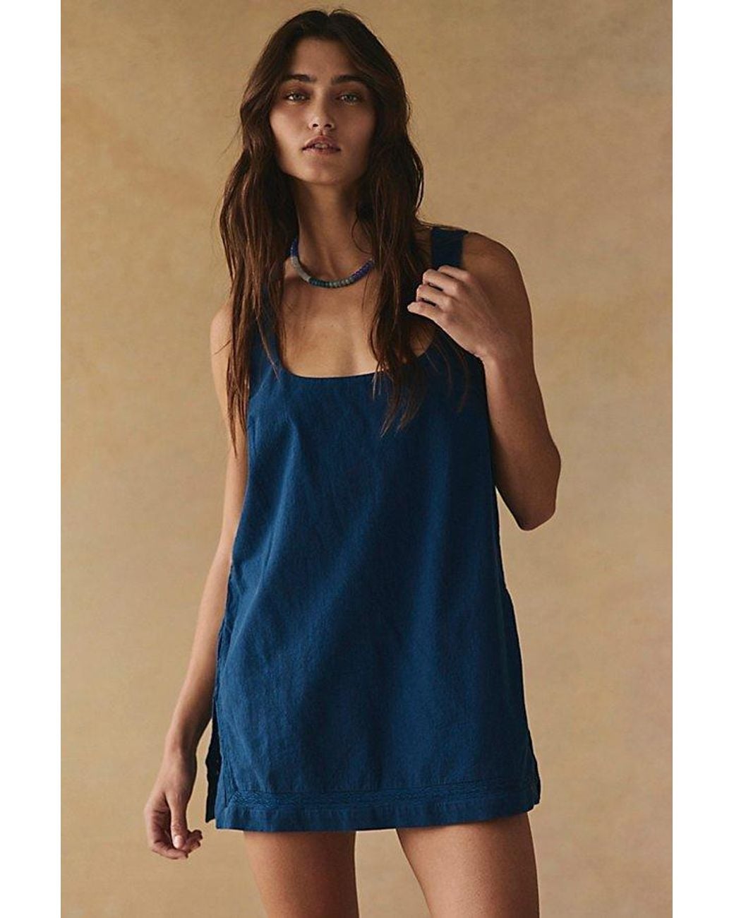 free-est Blue Summer Smiles Romper By