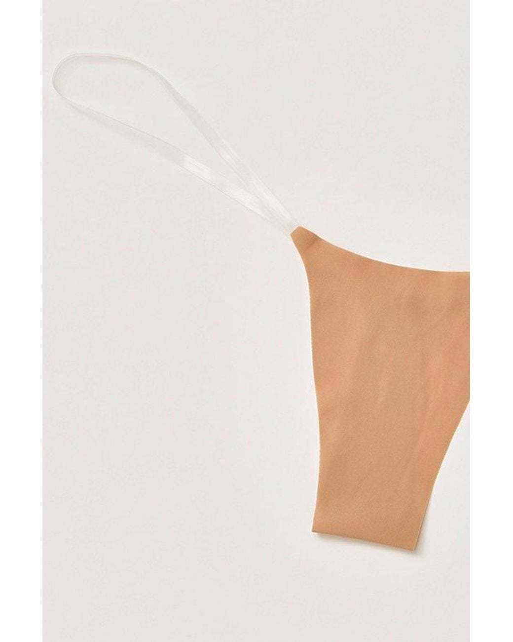 Stringys Natural Invisible Thong