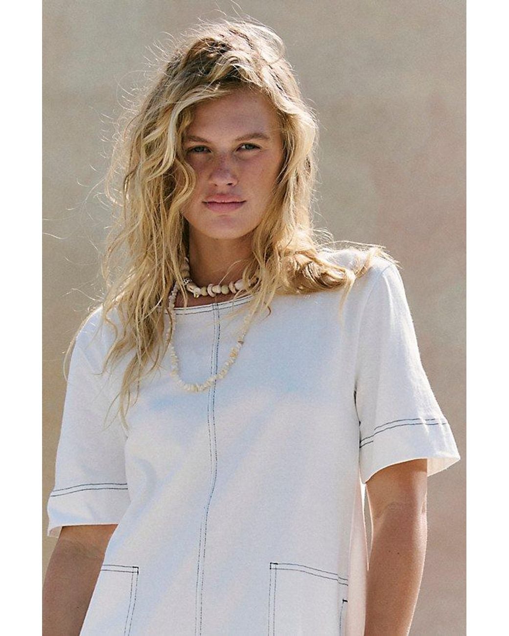 free-est Multicolor Strada Mini Dress By