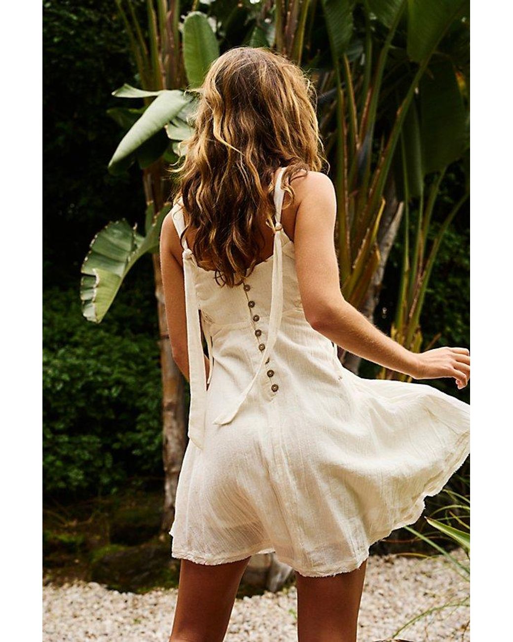 Free People Vivi Mini in White | Lyst