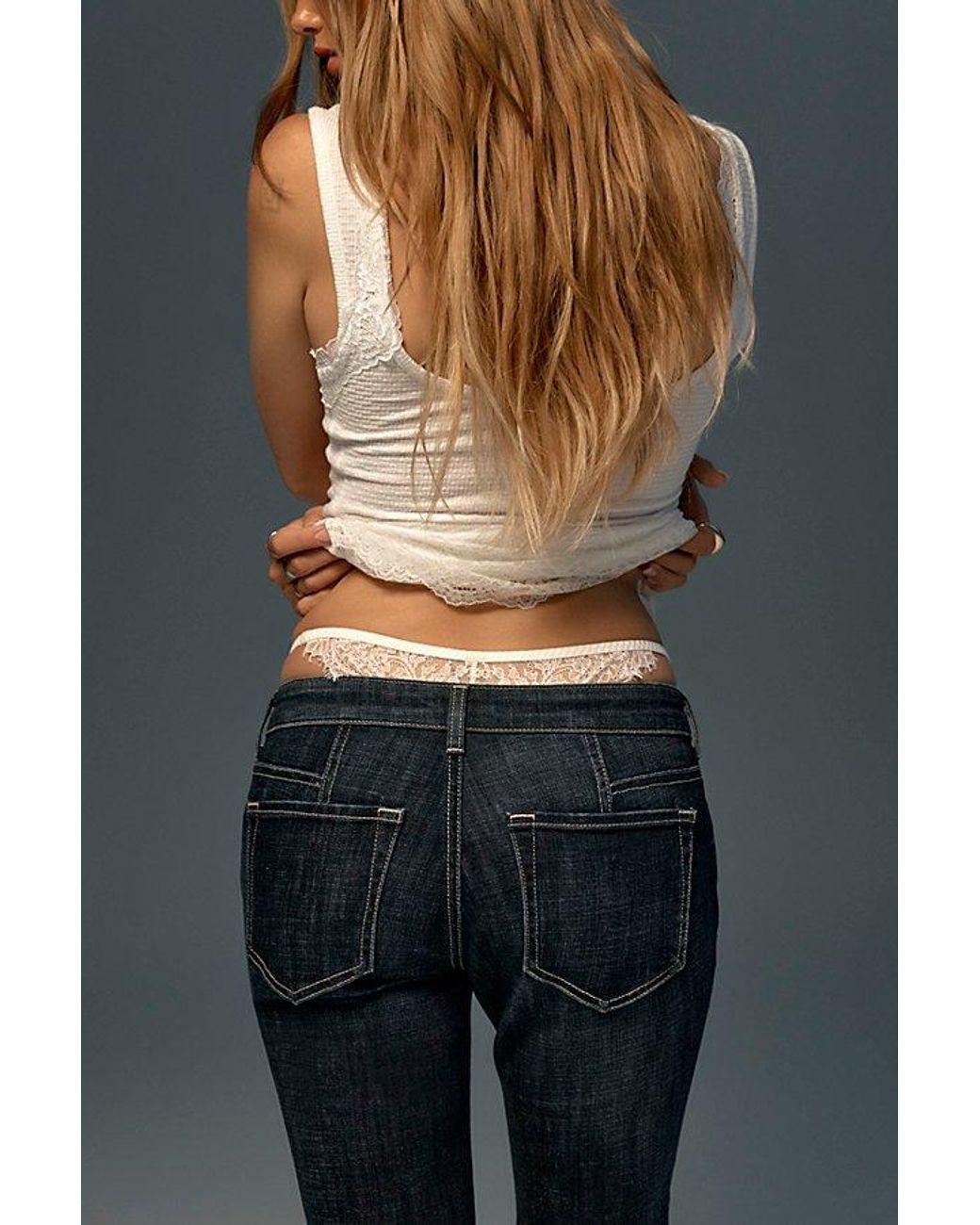 Free People Multicolor Sloane Stacked Skinny Jeans