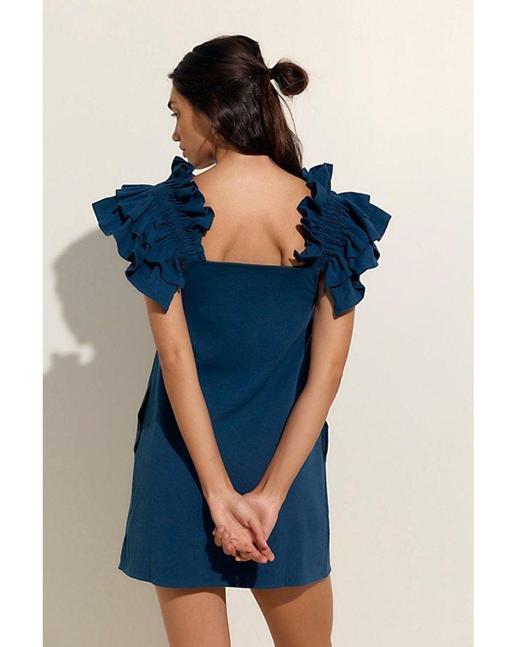 free-est Blue Josie Mini Dress By