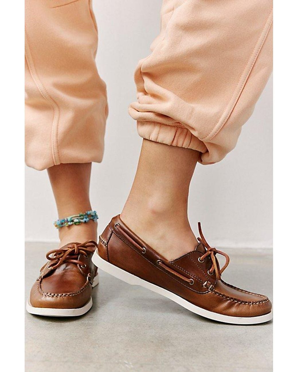 Boat Shoes Macys Born Shoes Sperry Top-Sider 2-eye Boat Shoes In Brown Lyst