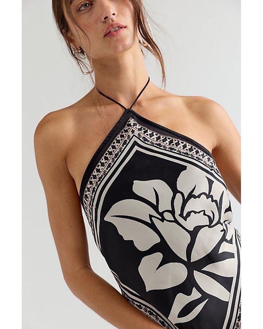 Free People Multicolor Citrine Midi Dress