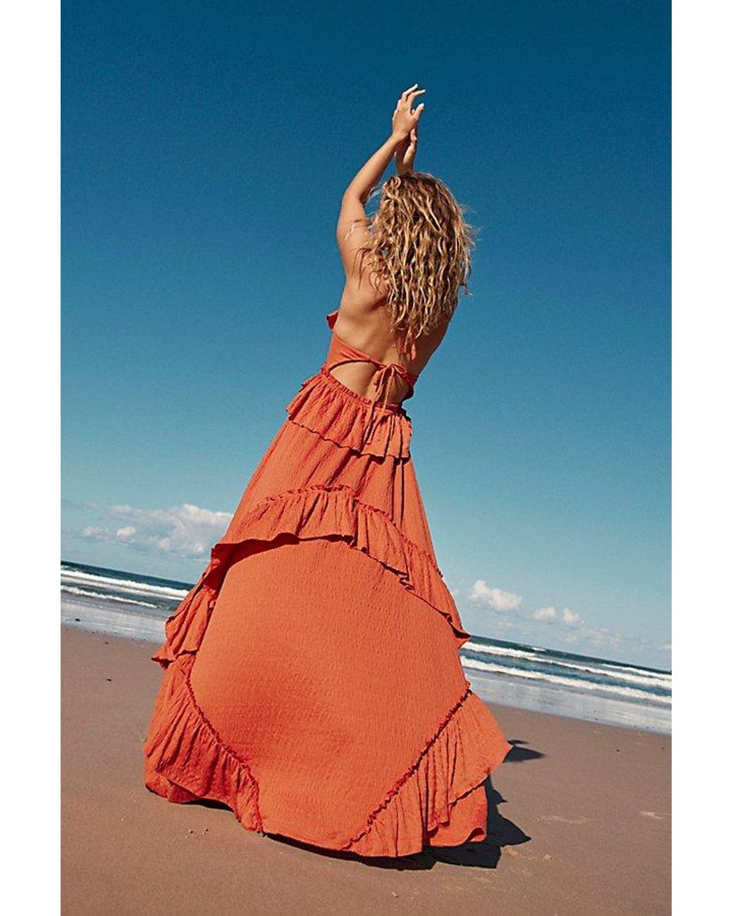 free-est Multicolor Santa Luz Maxi Dress By