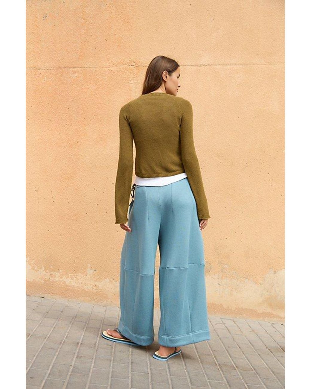 free-est Blue Marlo Pants By