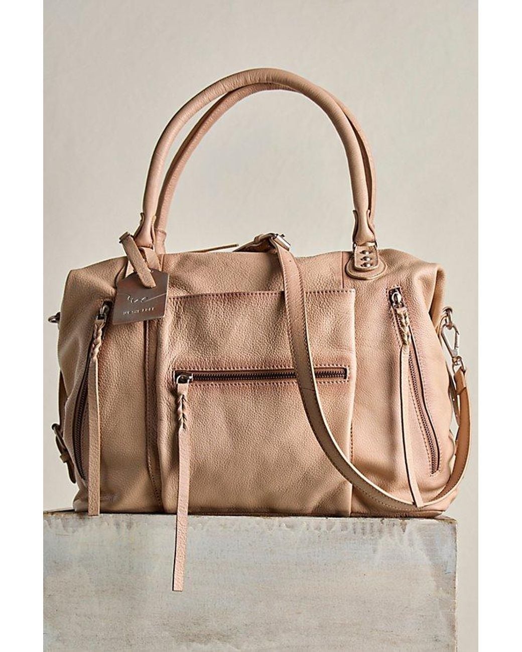 Free People Natural Emerson Tote Bag