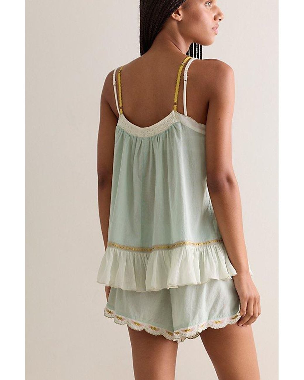 Intimately By Free People Green Sweet Dusk Sleep Set By