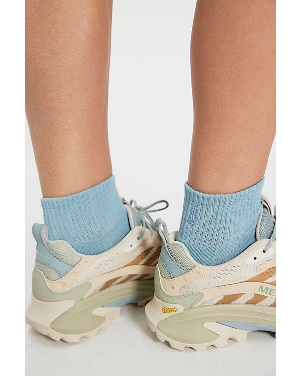Fp Movement Blue Old Faithful Solid Socks