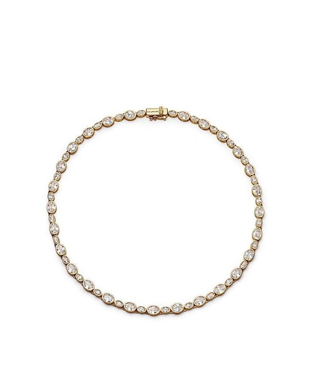 Daisy London Gray X Free People Adeline Tennis Necklace
