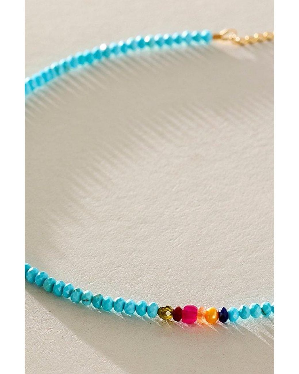 Meredith Waterstraat Blue Stone Necklace
