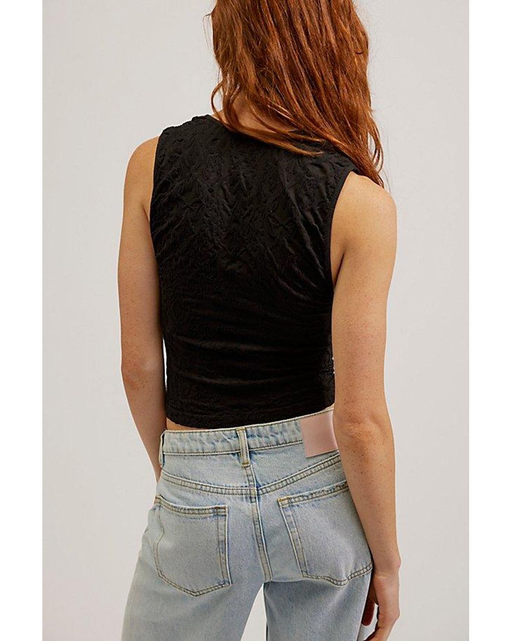 Intimately By Free People Black Take Me Home Seamless Cami