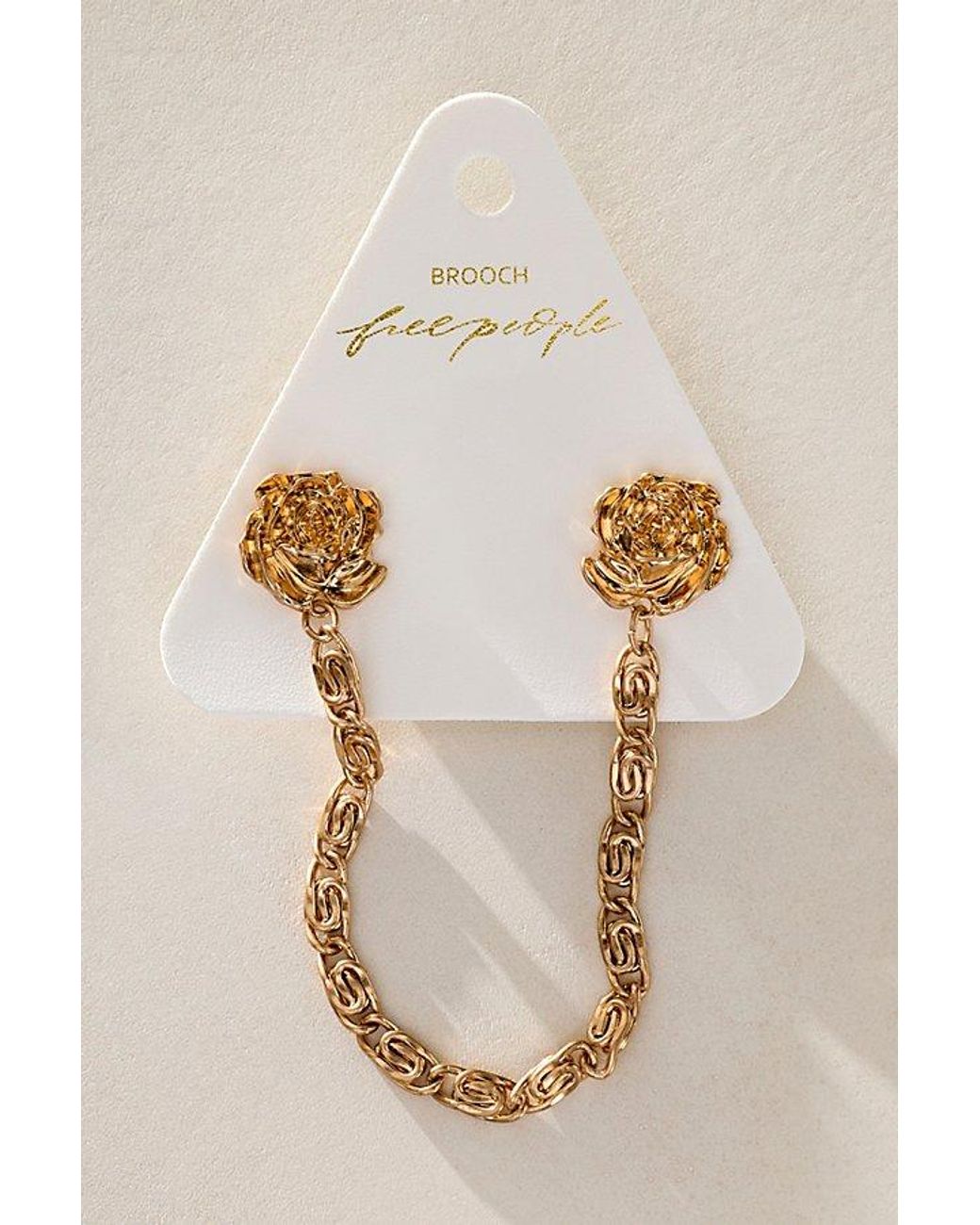 Free People Brown Chancellor Pin