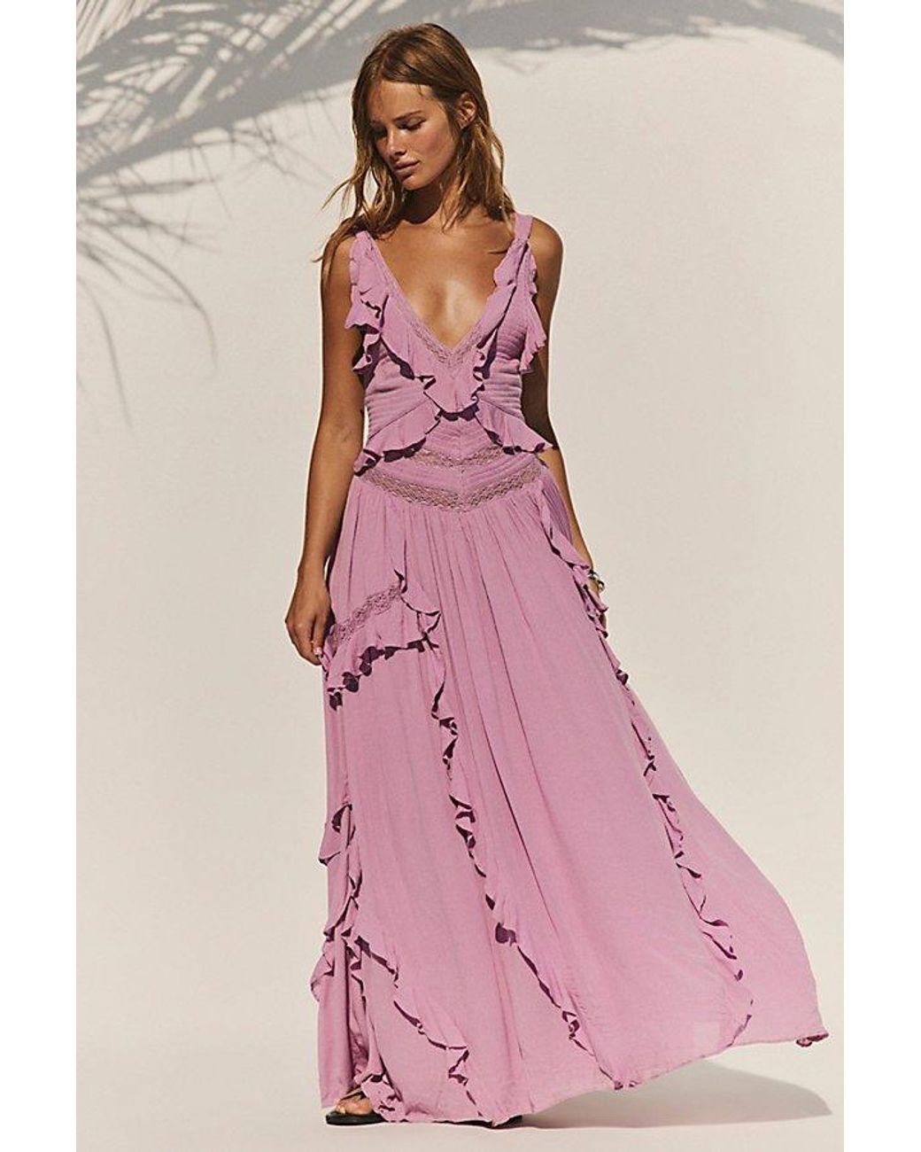 free-est Pink Marsai Maxi Dress By