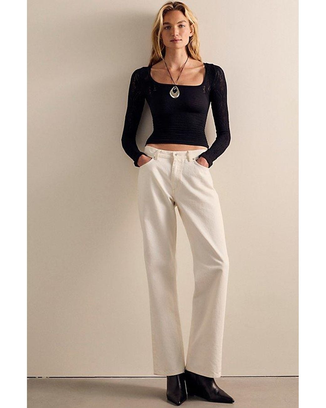 Intimately By Free People Blue So Many Likes Long Sleeve By
