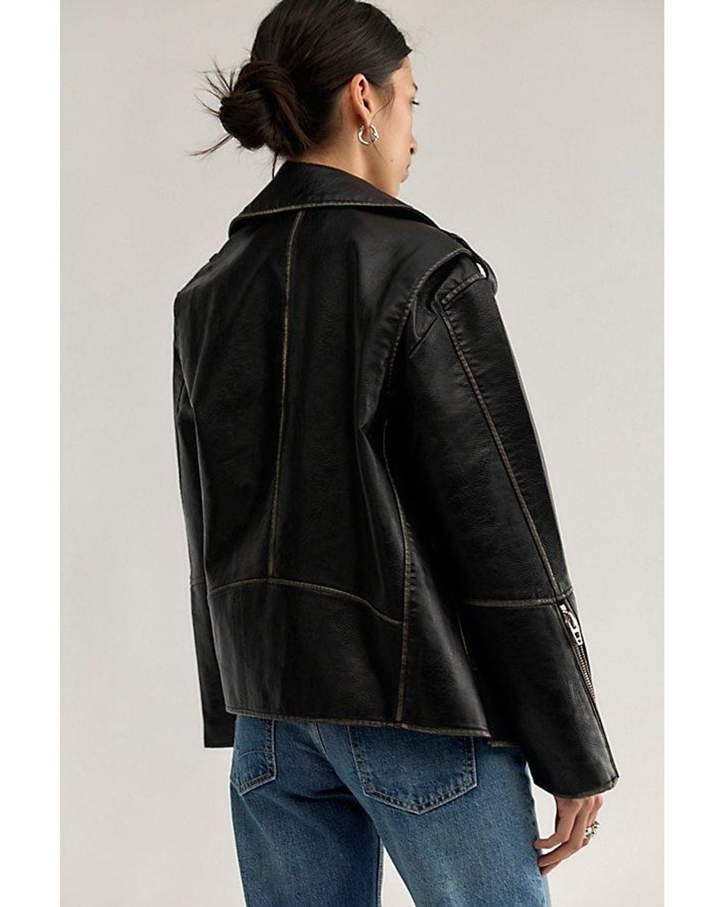 Blank NYC Black Between Moto Jacket