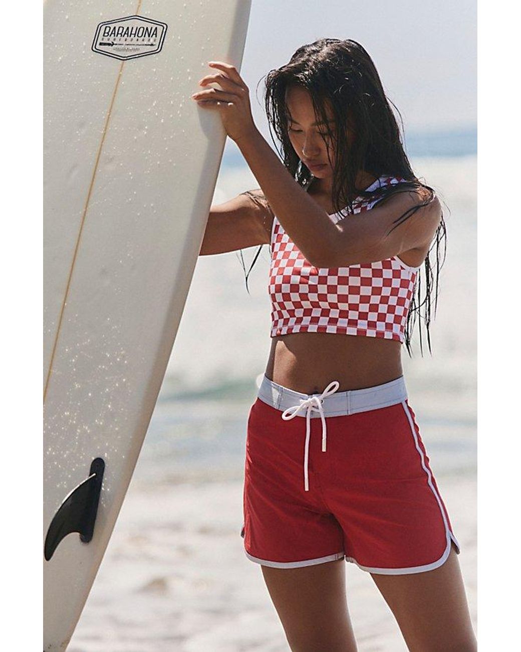 Salt Gypsy Red Sessions Board Shorts