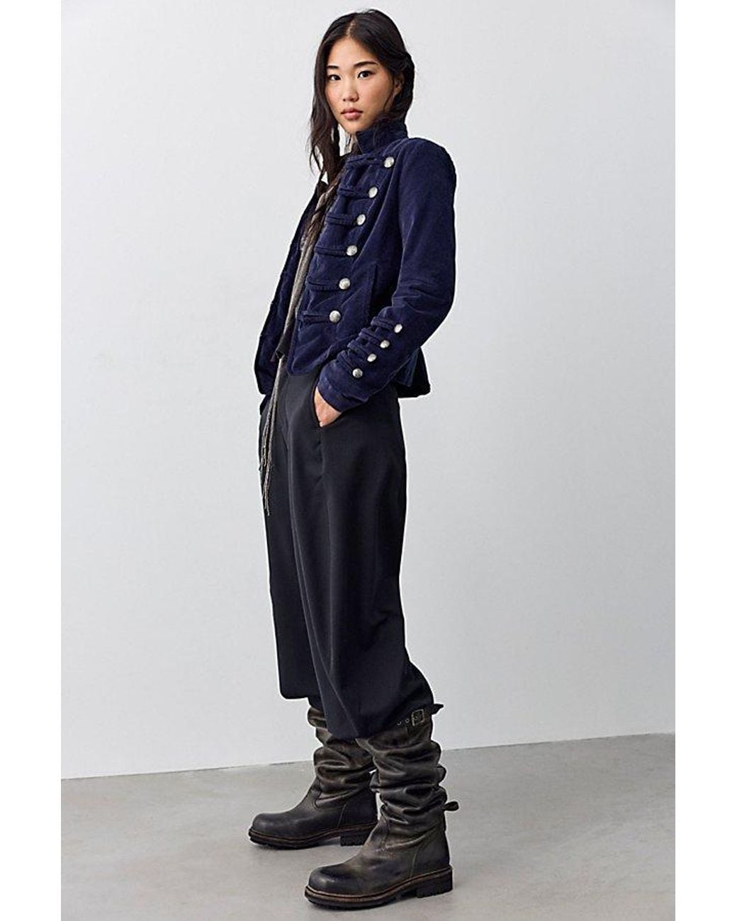 Free People Green Rapids Riding Boots Shoe