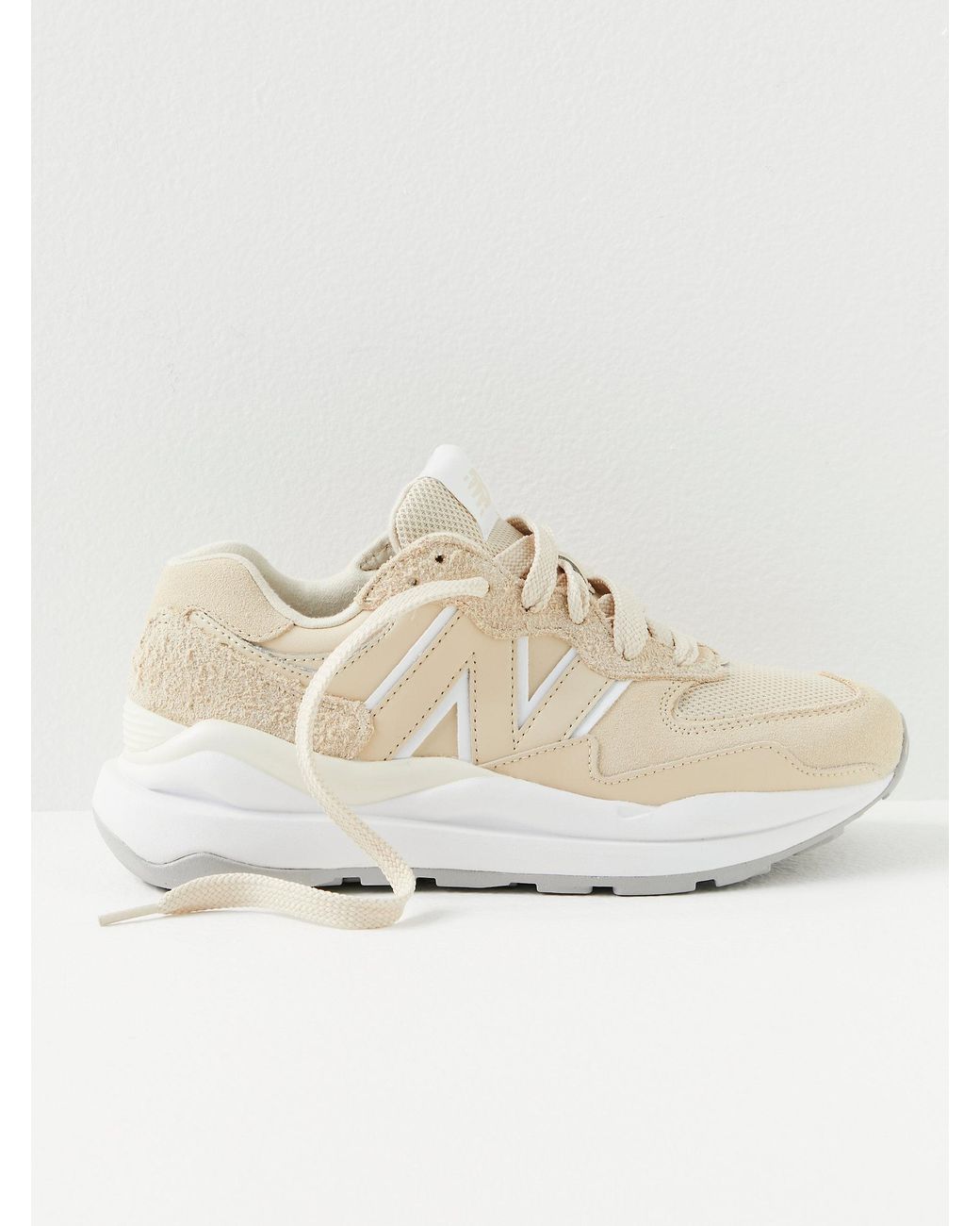 Free People New Balance 57/40 Sneakers in Natural | Lyst