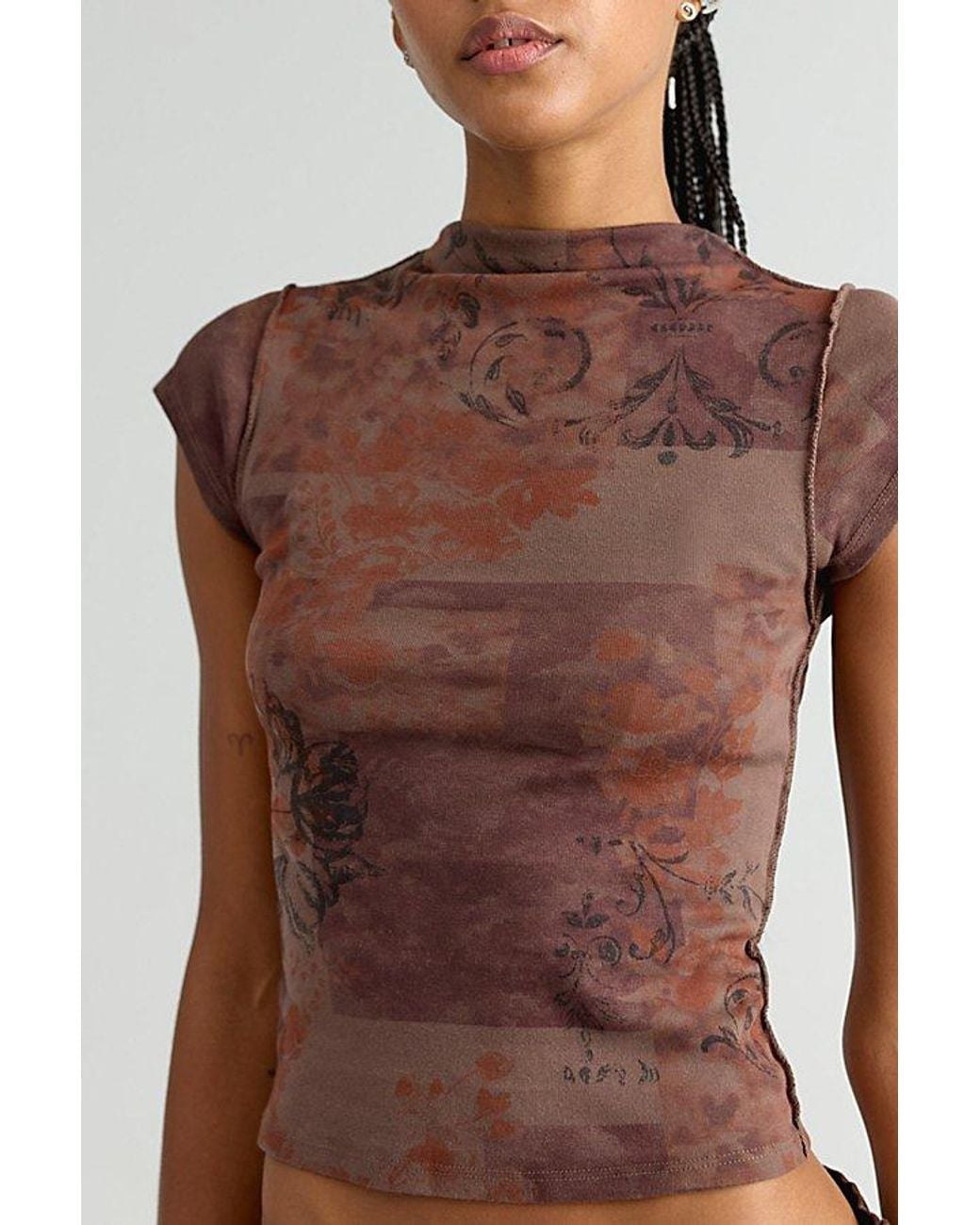 Ragabond Brown Canal Street Tee By