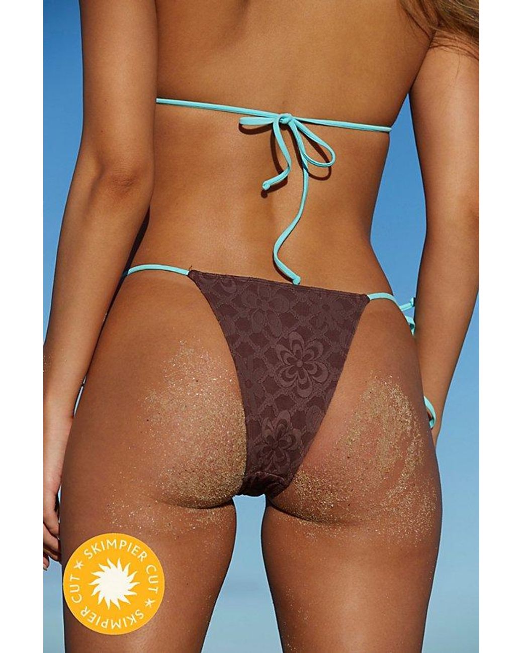 free-est Yellow Michelle Bikini Bottoms