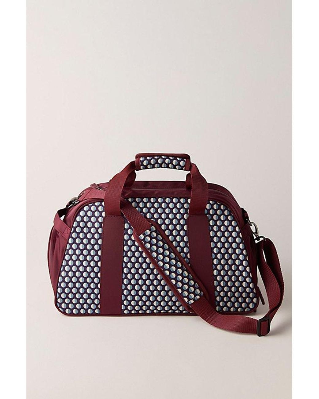 Fore All Red Boston Bag Retro Duffle