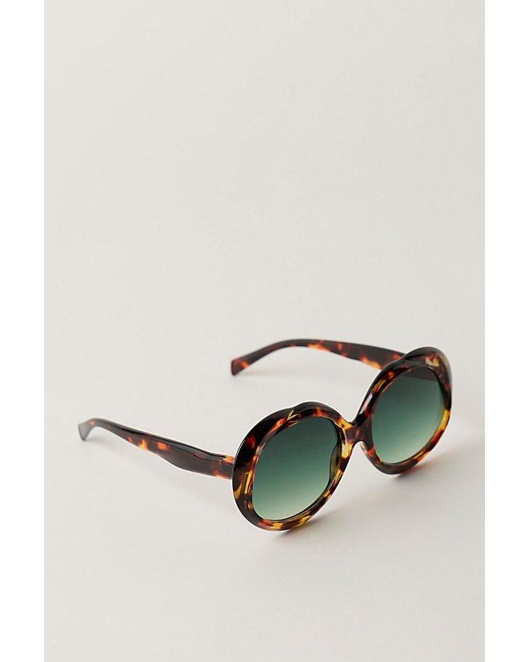 Free People Multicolor Iris Round Sunglasses