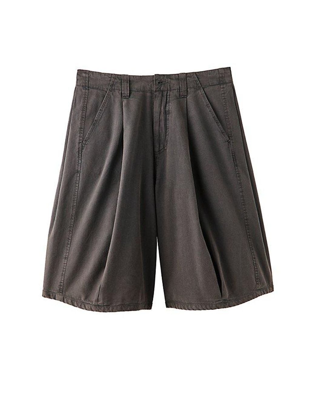 Free People Black Skyscraper Trouser Shorts