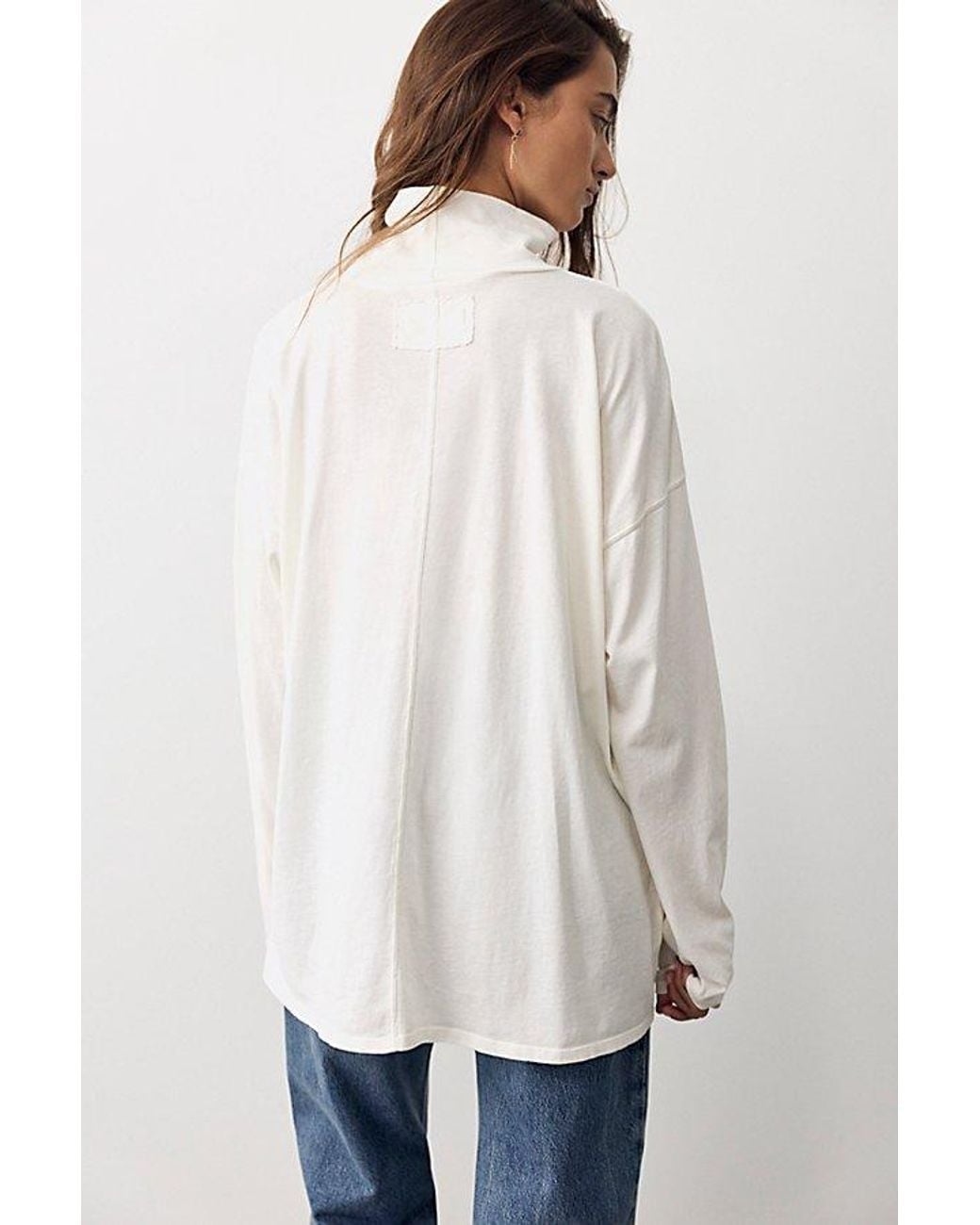 Free People Multicolor We The Free Nevada Solid Long Sleeve Top