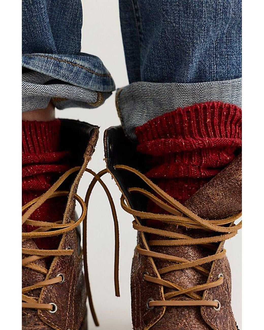 Thunders Love Blue Wool Collection Socks