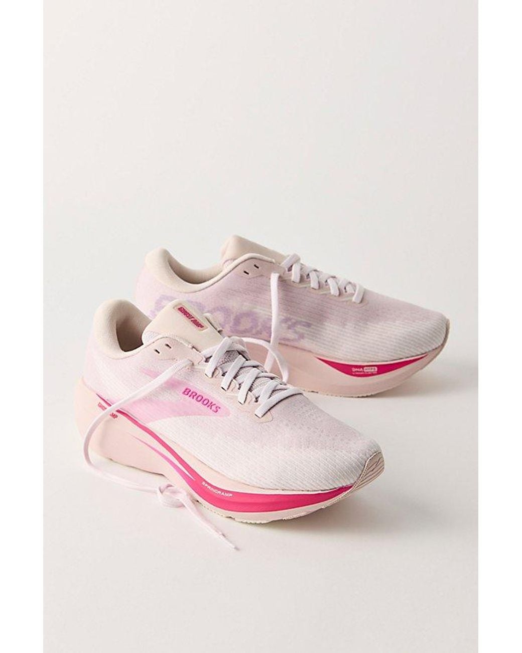 Brooks Pink Ghost Amp Sneakers