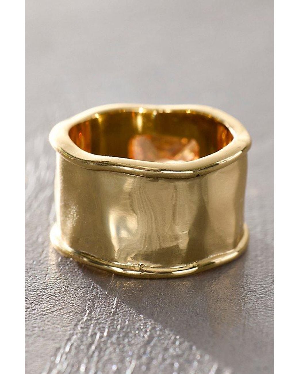 Daisy London Metallic X Free People Alma Single Stone Ring