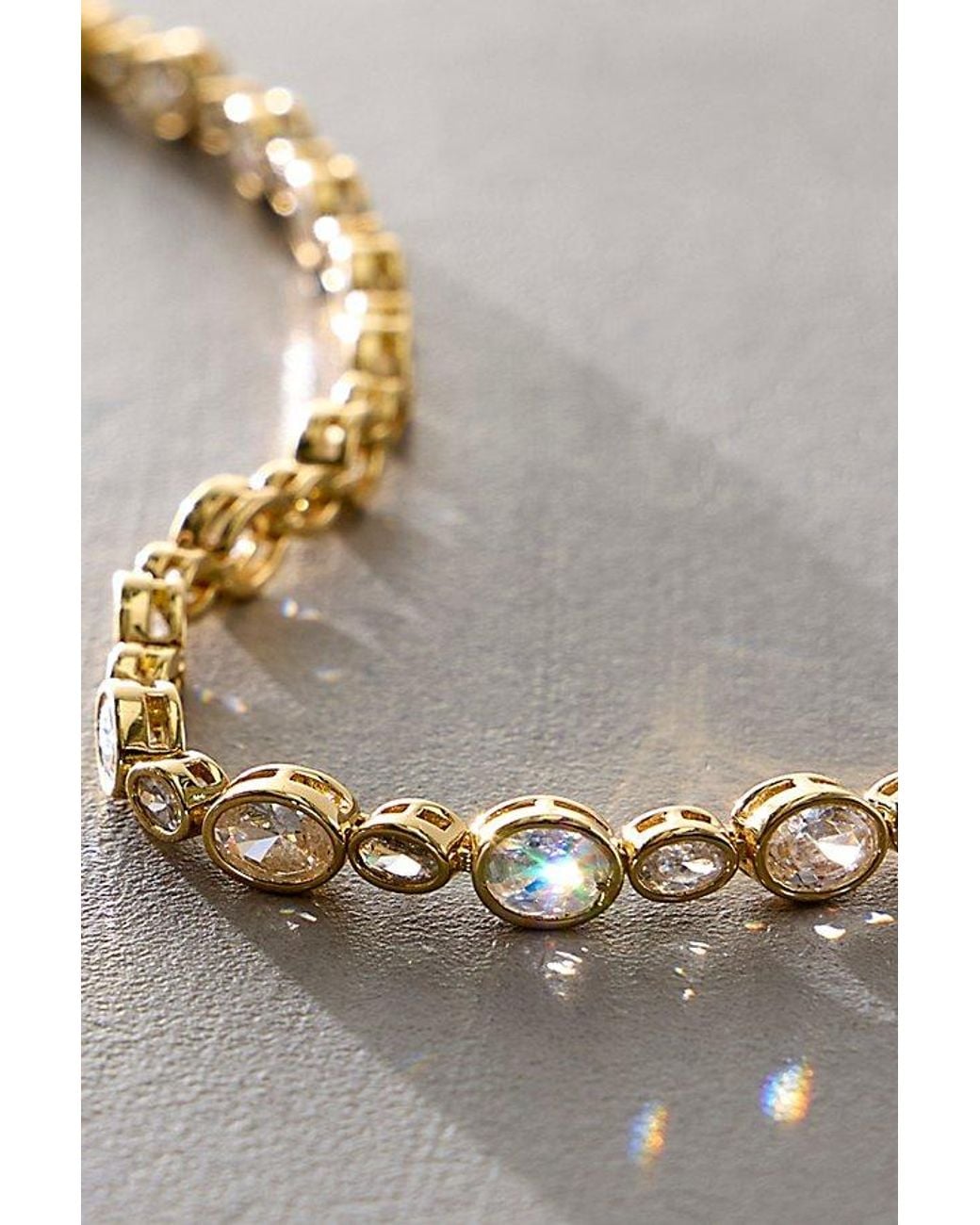 Daisy London Gray X Free People Adeline Tennis Bracelet
