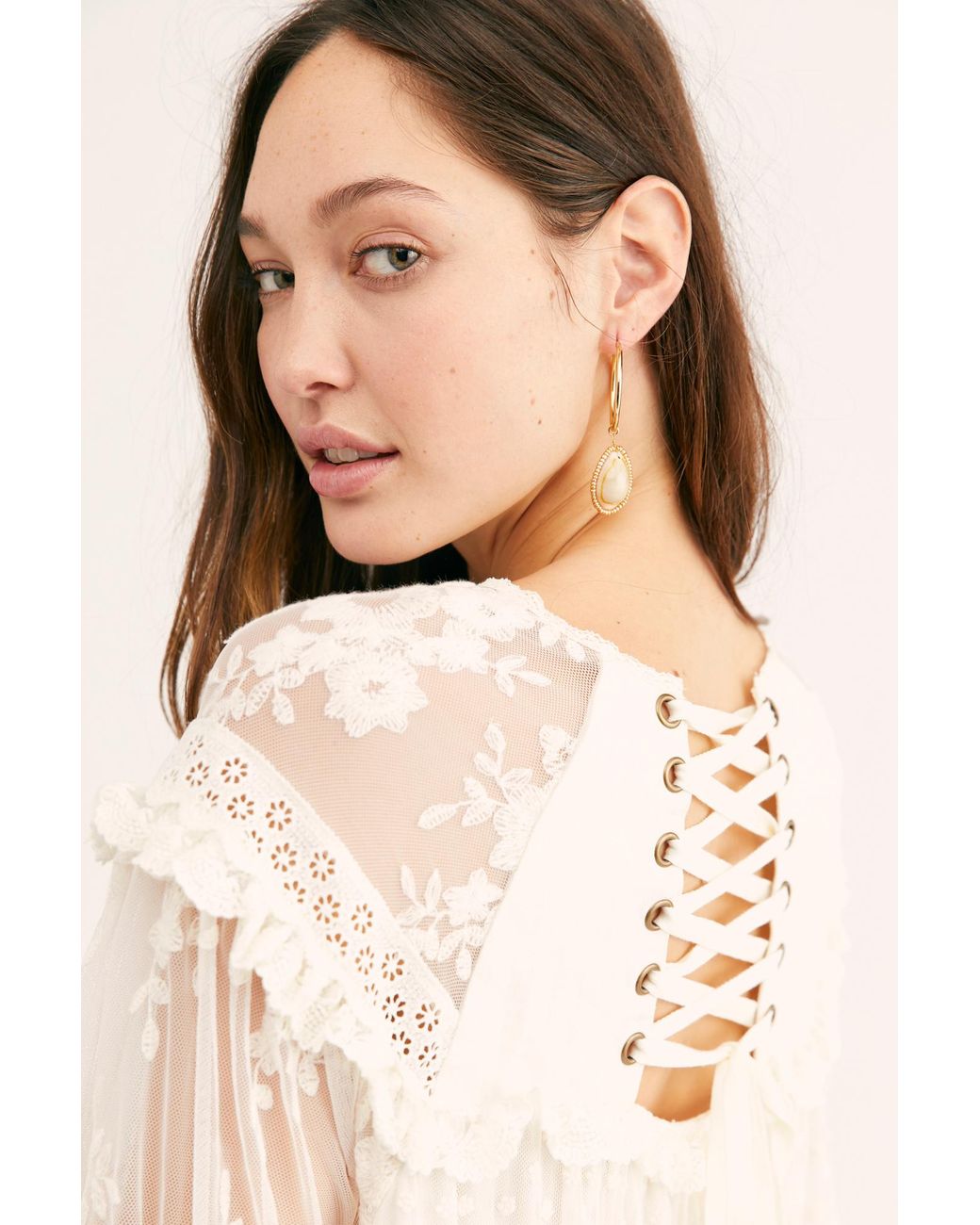 Dawn lace top mini playdress