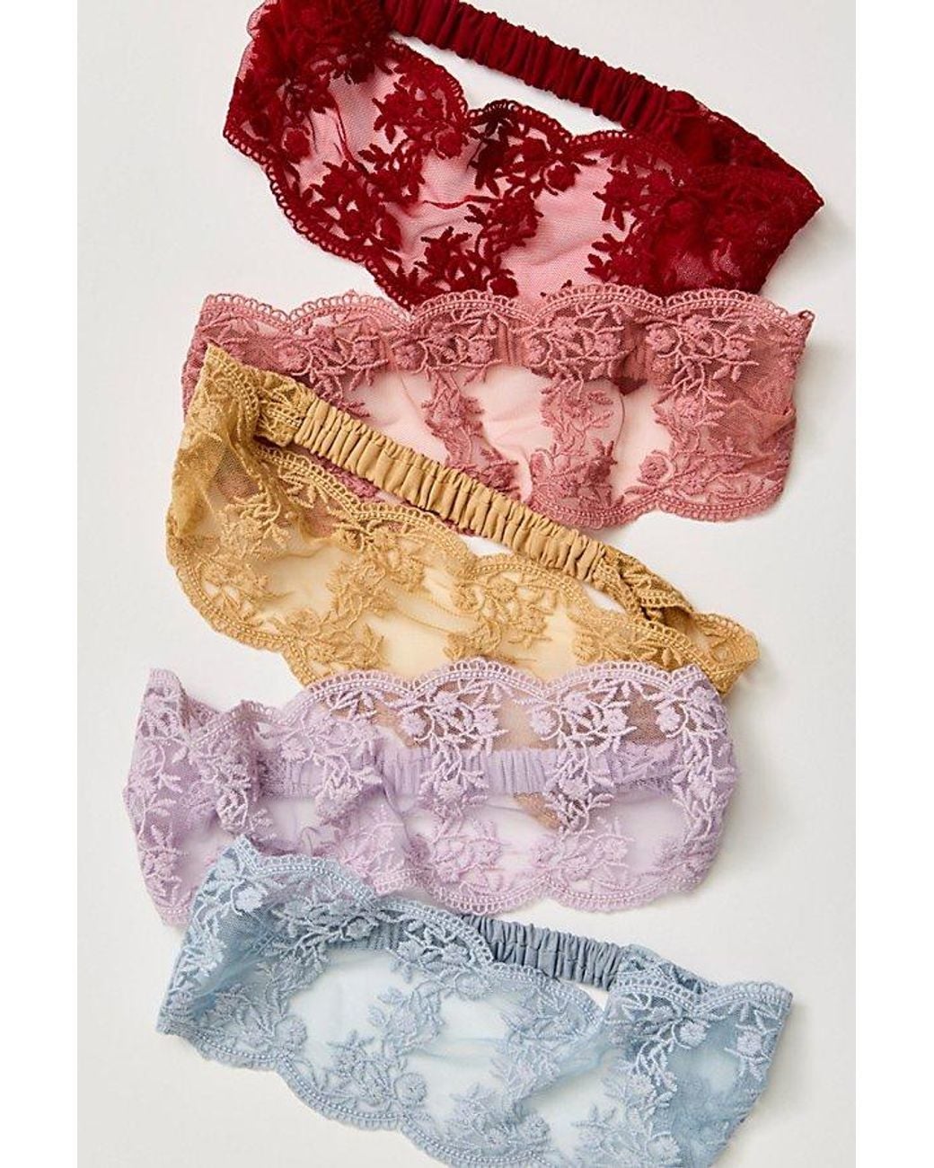Free People Multicolor Solana Lace Headband
