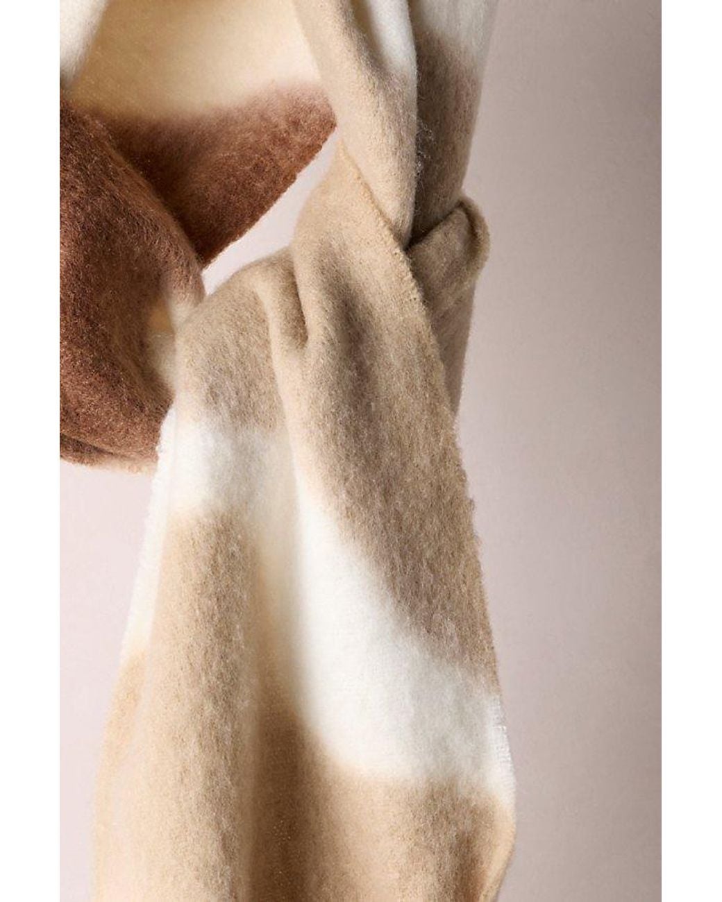 Free People Brown Winter Days Blanket Scarf