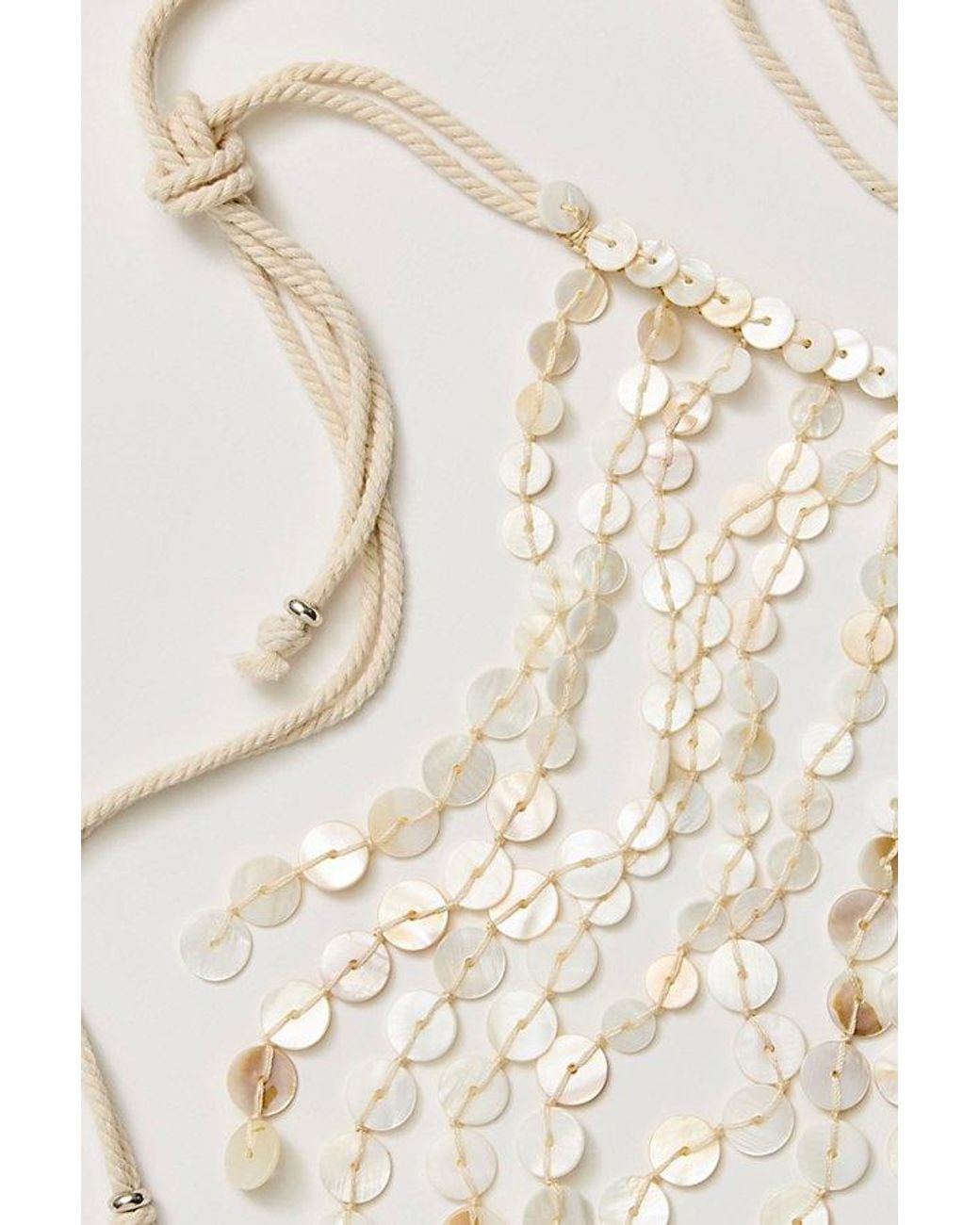 Free People Natural Sirens Song Wrap Belt