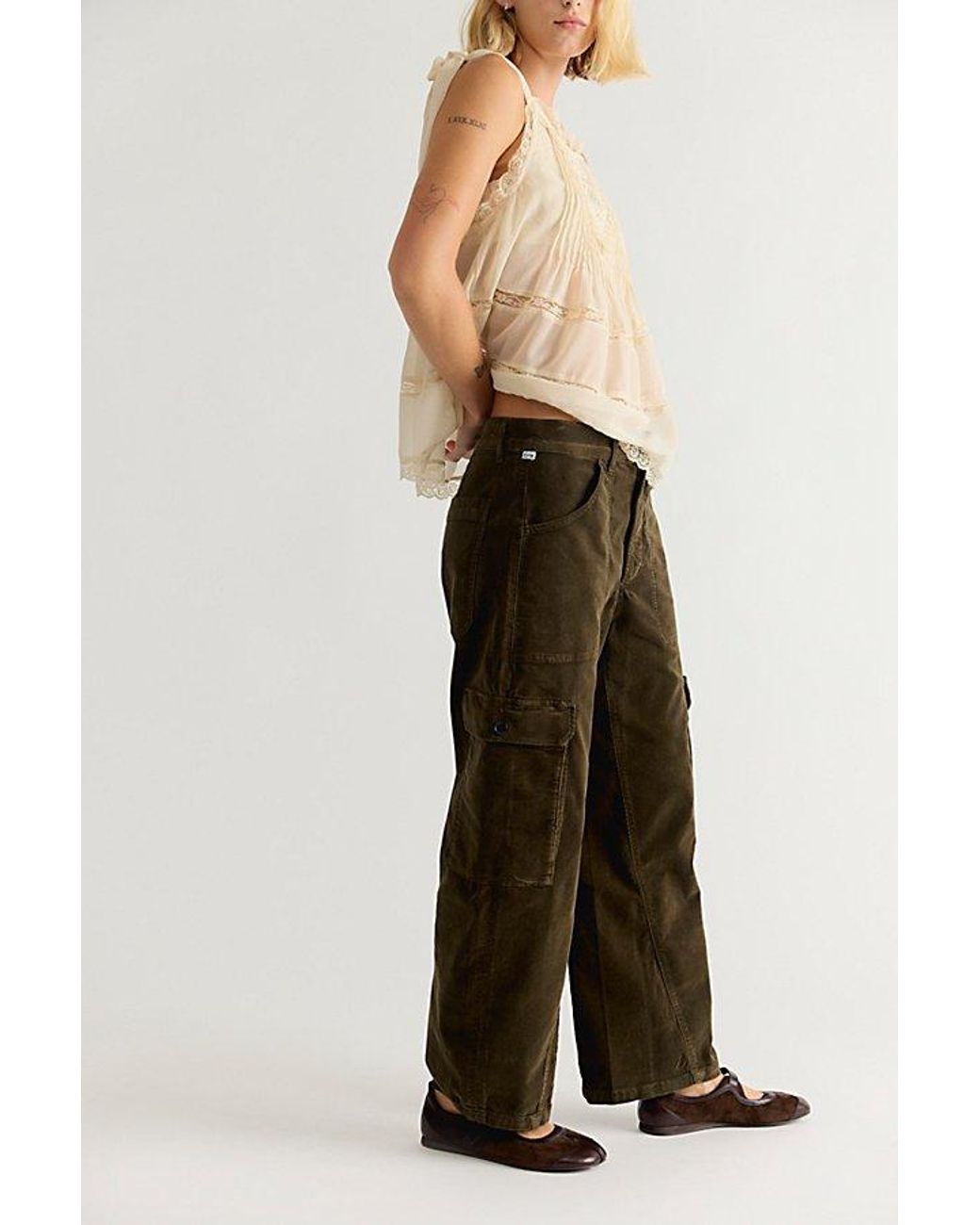 Citizens of Humanity Multicolor Thassos Twisted Seam Cord Utility Pants